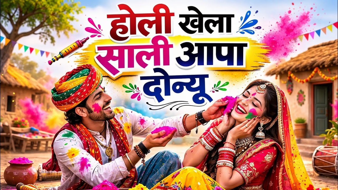 साली होली खेला आपा दोन्यूं | New राजस्थानी होली सांग 2026 | Holi Special Rajasthani Song 2026