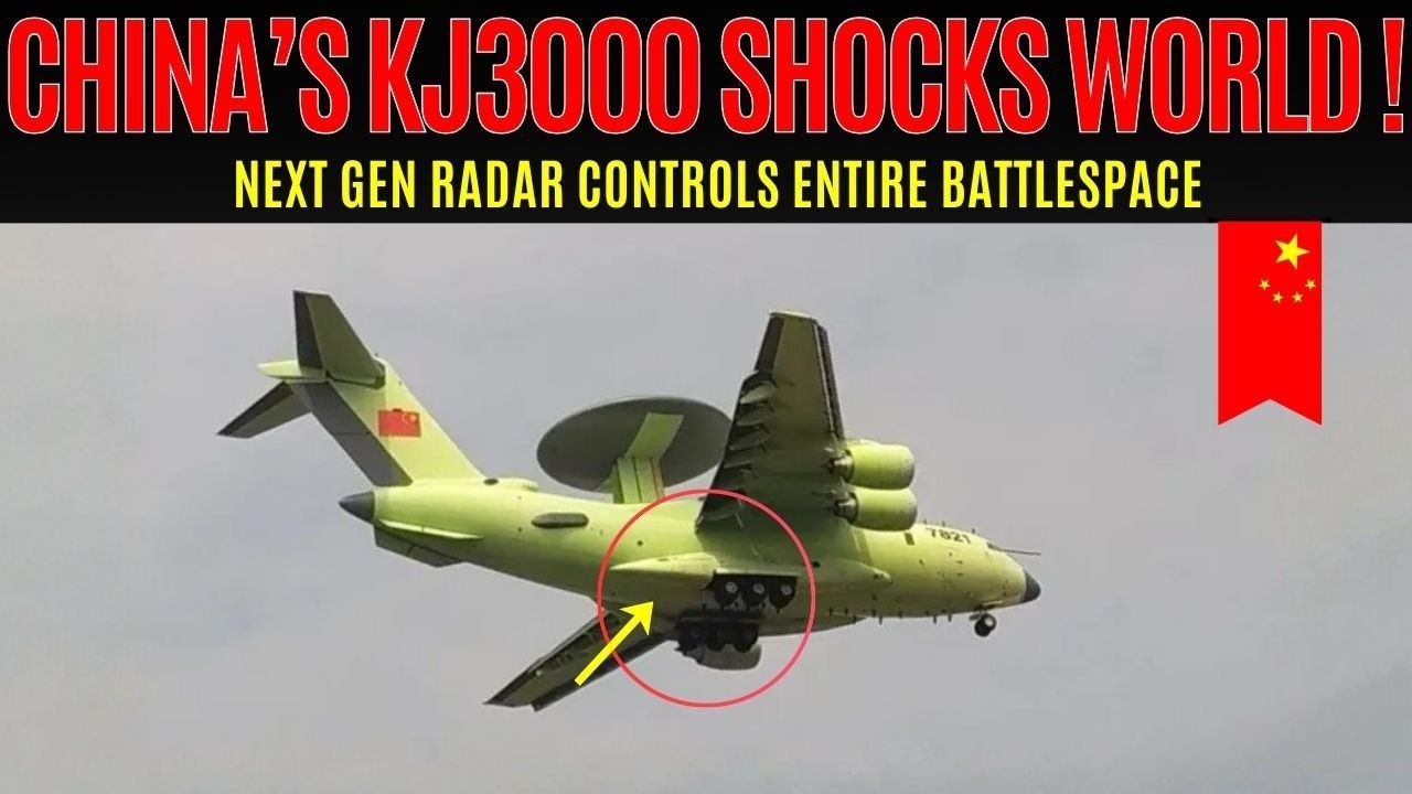Китайский KJ-3000 снова замечен! Представлен новый &laquo;Центр управления в небе&raquo;!