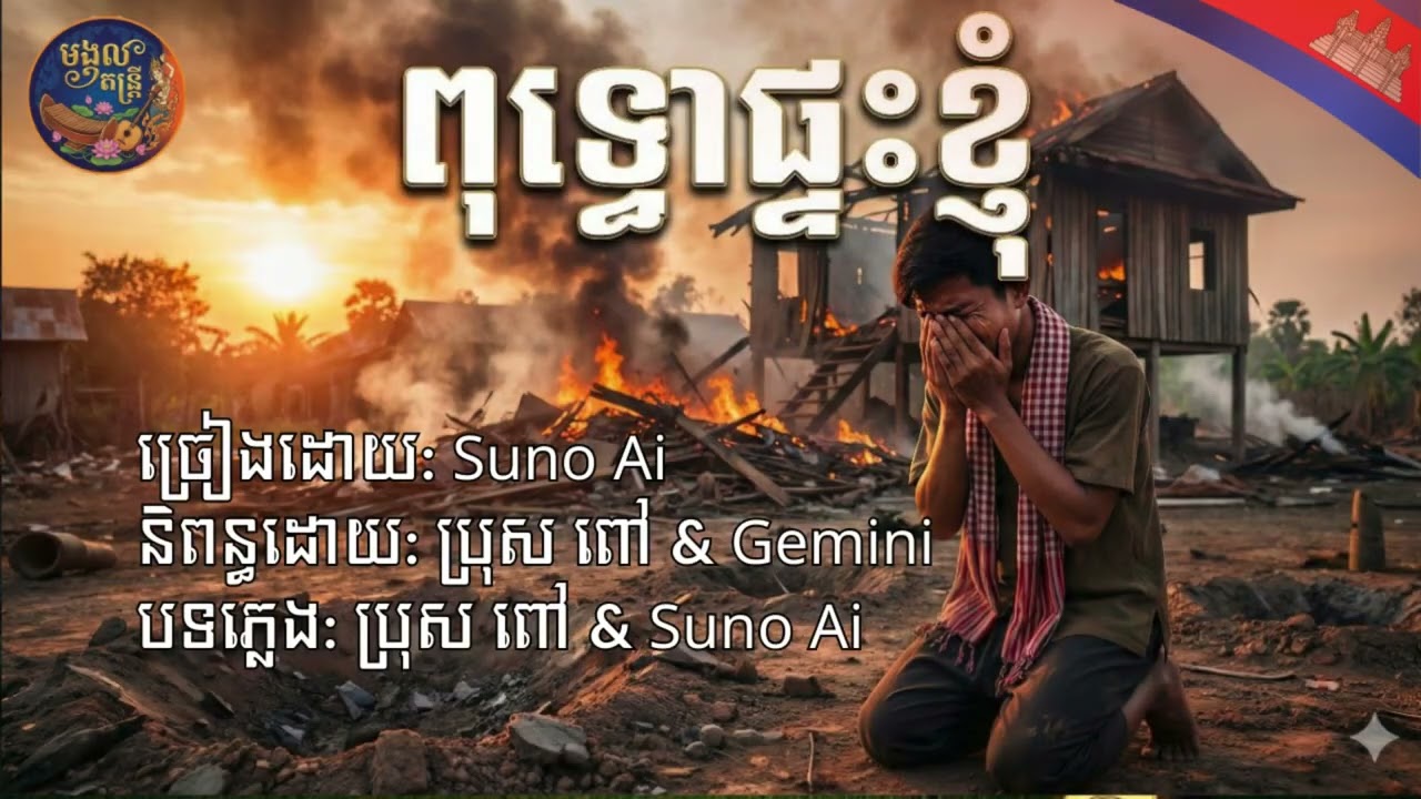 09.ពុទ្វោផ្ទះខ្ញុំ | Original Song | មង្គល តន្ត្រី