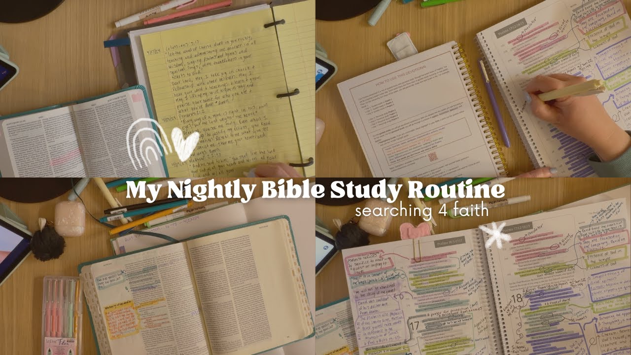 My Nightly Bible Study Routine