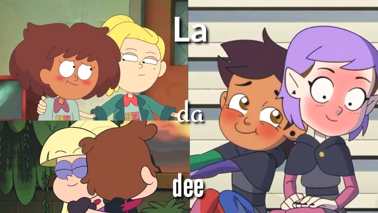 La da dee||AMV||Lumity Sashanne y Dipcifica[The owl house Amphibia y Gravity falls]