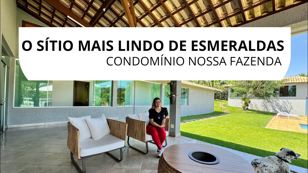🚀CASA DE ALTO PADRÃO COM TRATAMENTO DE ÁGUA PARTICULAR | CONDOMÍNIO NOSSA FAZENDA EM ESMERALDAS