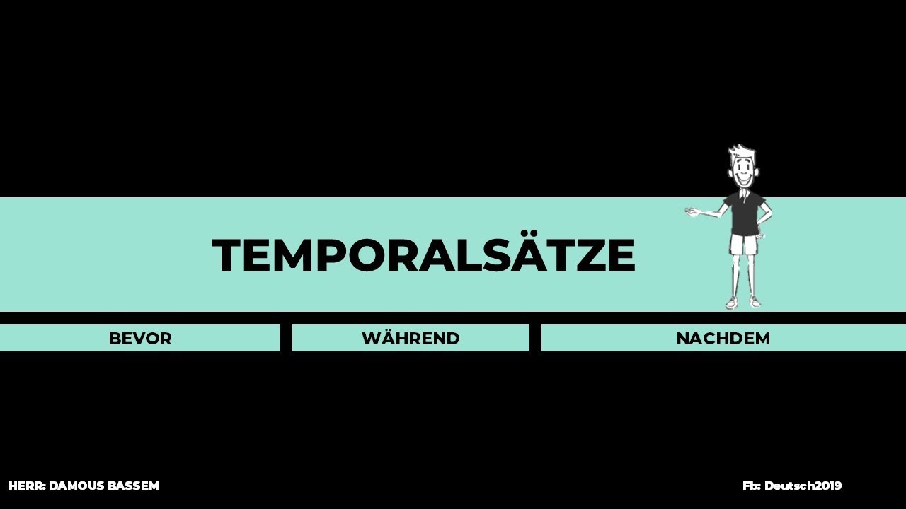 Temporalsätze #bevor_während_nachdem