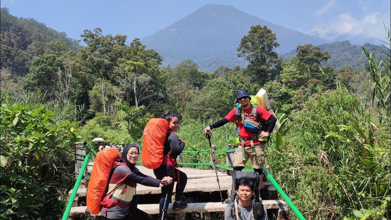 GAGAL MUNCAK LAGI GUNUNG GEDE TAS CARRIEL PINDAH 2 KALI