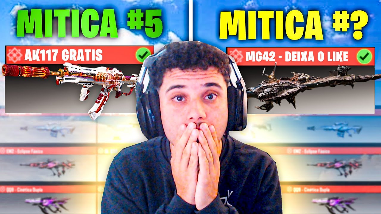 RANKEAMOS TODAS AS MITICAS DO COD Mobile (Quais são as melhores?)