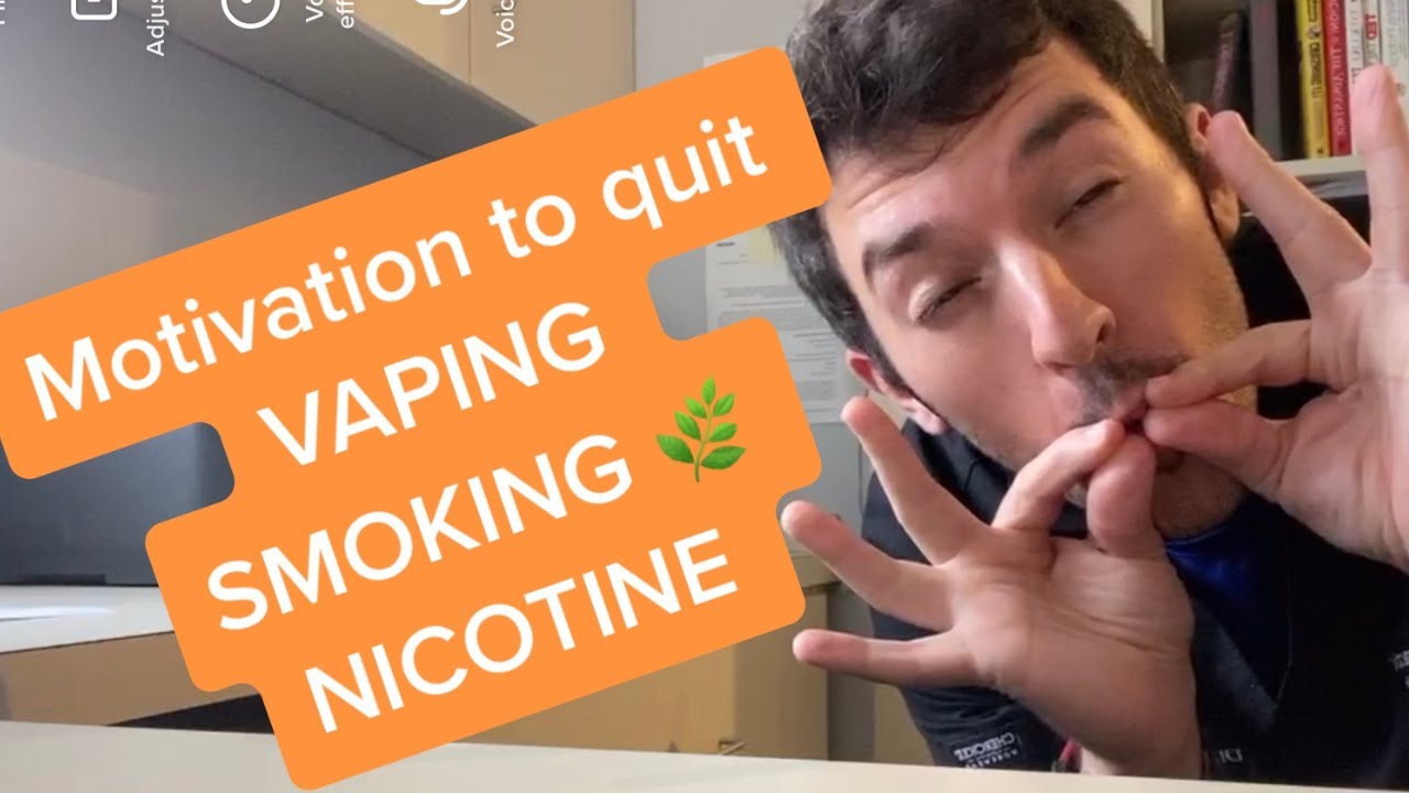 Motivation To Quit Vaping, Smoking, and Nicotine *SUPER MOTIVATING*