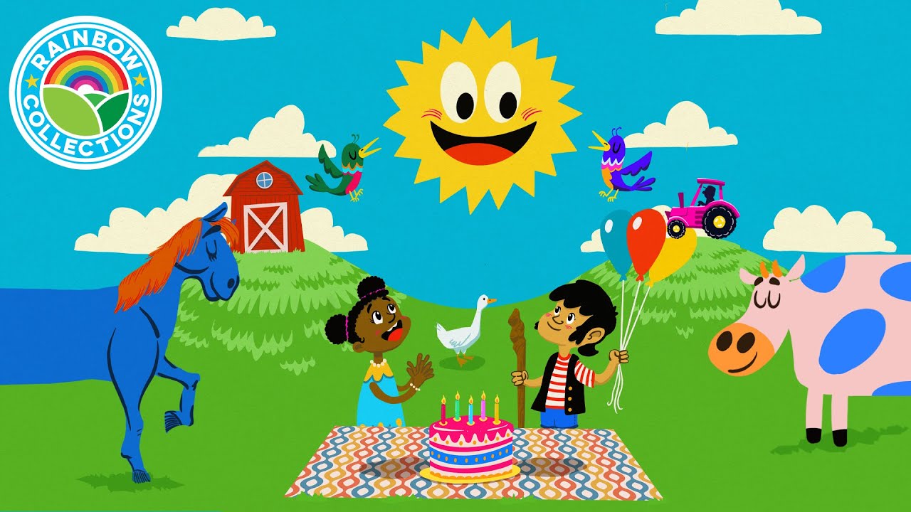 🎂 Happy 🎈- The Rainbow Collections 🌈| Birthday Party Songs for Kids & Toddlers