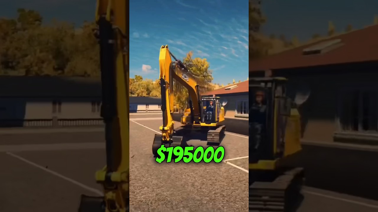 Представляем монстра: экскаватор JCB 220X в симуляторе строительства 2022 года.