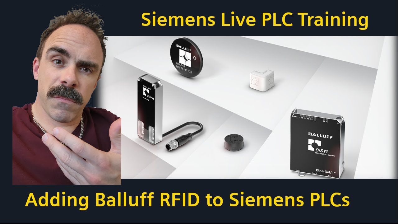 Siemens PLC, IO Link, Balluff RFID LIVE Training