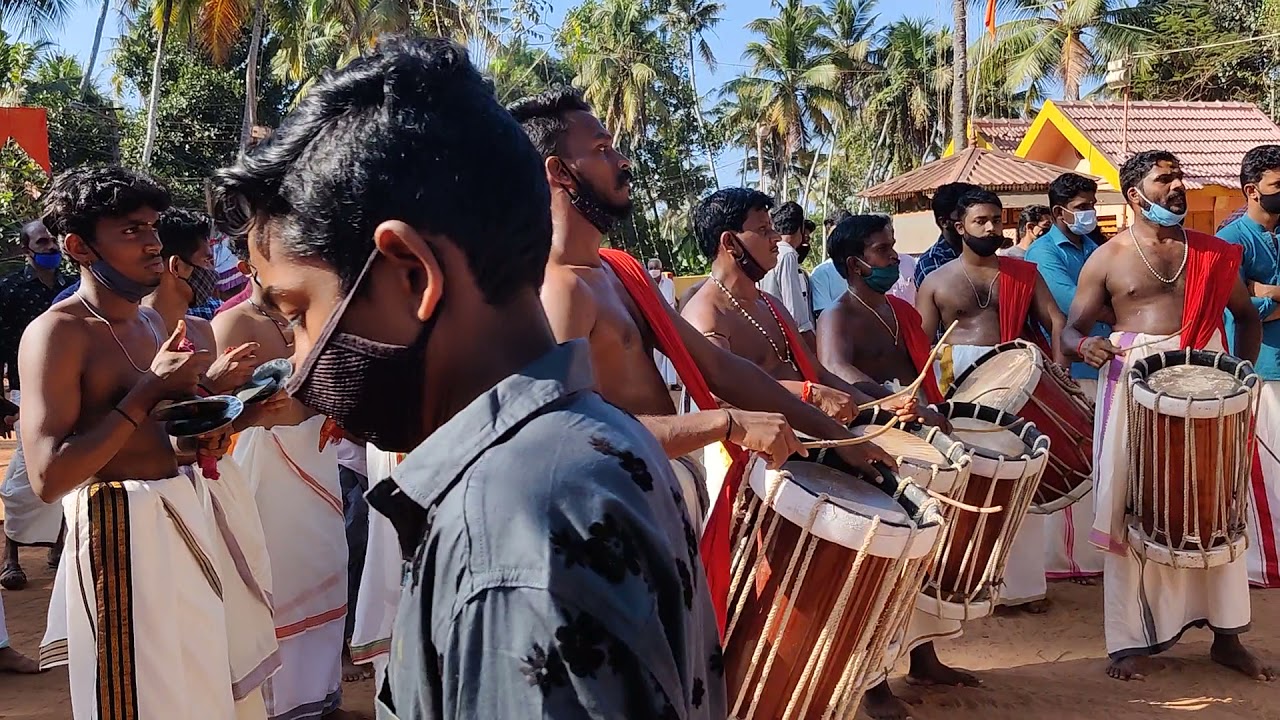 പാച്ചല്ലുരമ്മയുടെ പുറത്തെഴുന്നള്ളിപ്പിനു ശേഷമുള്ള ചെണ്ടമേളം 2021