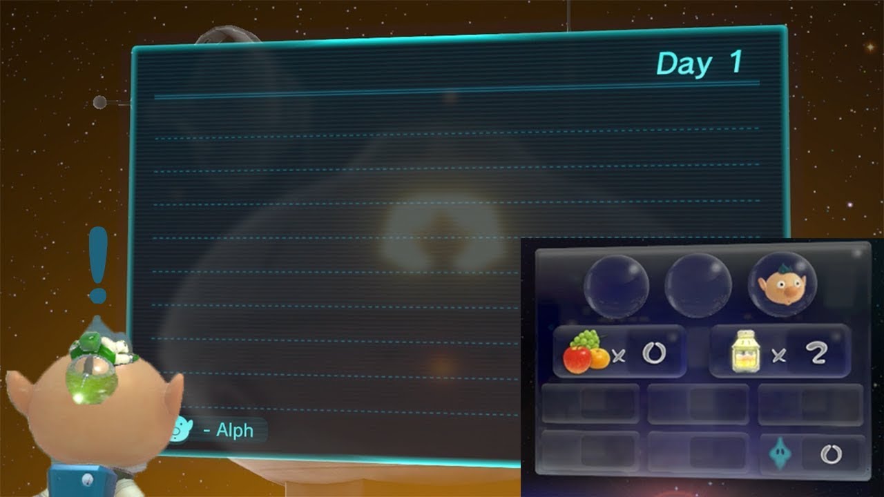 Pikmin 3: Dying on day 1 as Alph