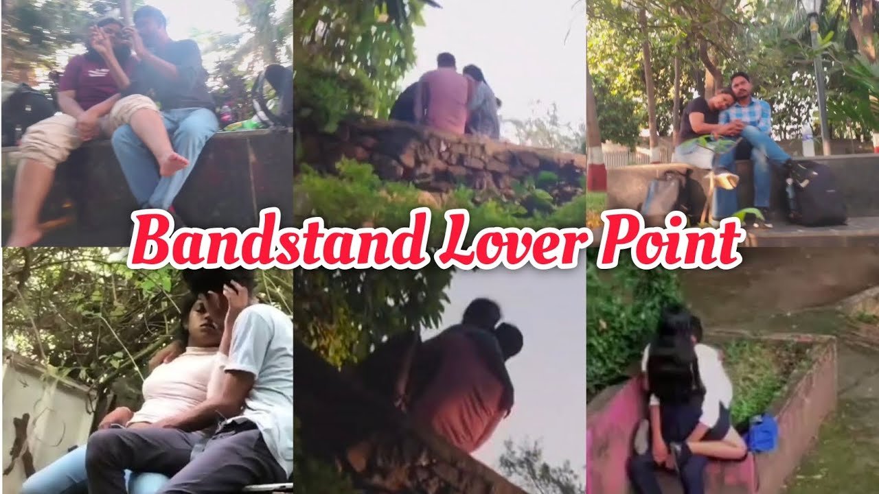 Bandstand Mumbai Couple kissing | Bandstand Couple Point | Lover Point Mumbai #itiOmG #mumbai #Vlog 