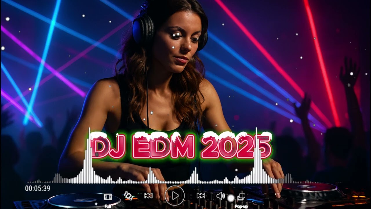 EDM Festival Vibes 2025 | Powerful Bass DJ Mix for Global Party