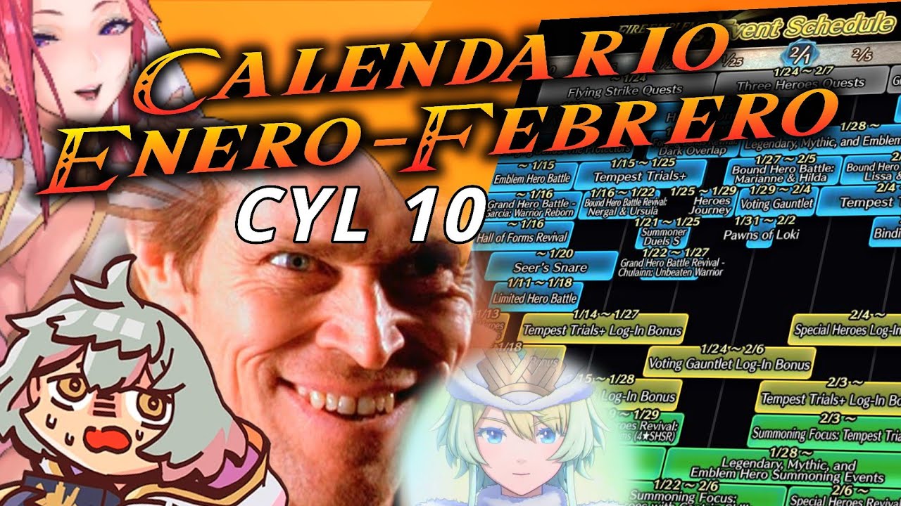 EL CYL VIENE YA [Este Mes en #feh ] Calendario ENERO - FEBRERO - Resumen En Español 2026