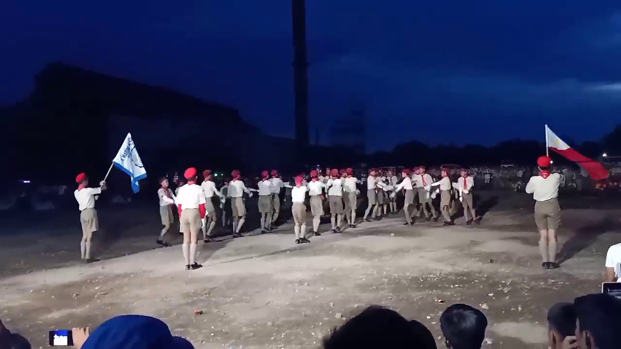 8th National Venture Camp - 1st Place Fancy Drill Competition Mabini NHS Davao City Council