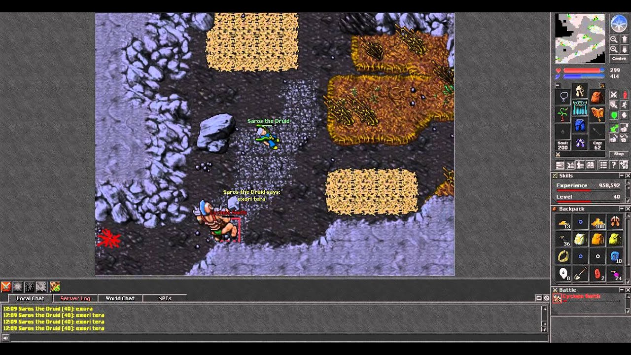 Tibia mistrock (wyspa cyklop&oacute;w)(droga i expienie) PL by BoleqX