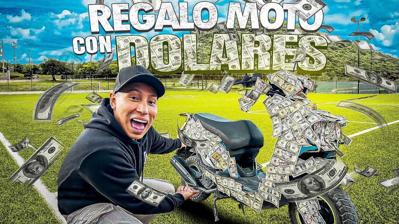 REGALO TODO EL DINERO DE LA MOTO!!  🏍️💸💰🤑