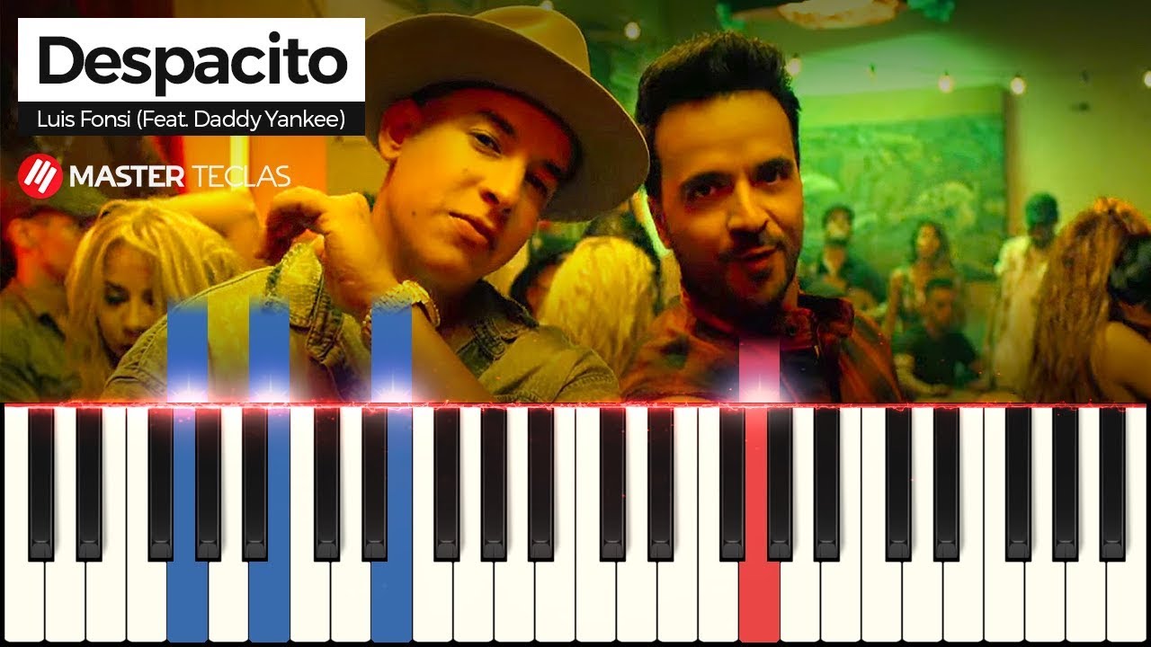 Despacito - Luis Fonsi | Piano Tutorial + Partitura