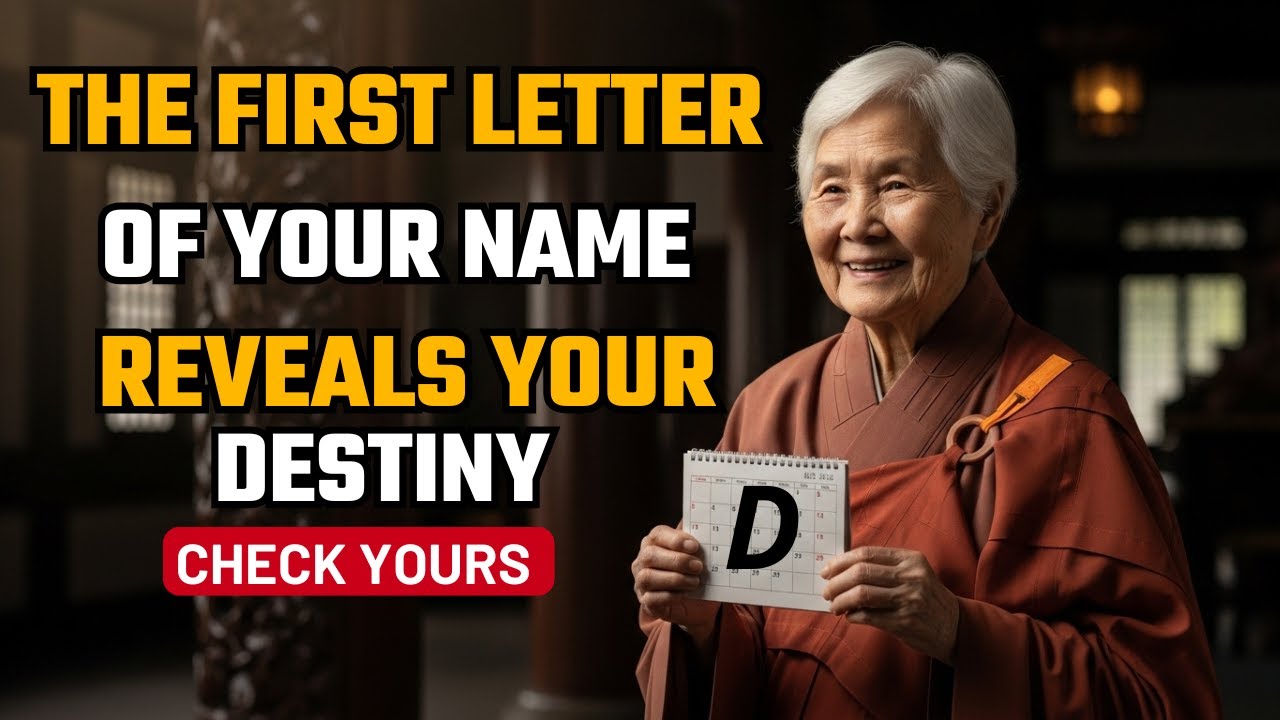 What the FIRST Letter of Your Name Means WILL SURPRISE You | Buddhist Teachings