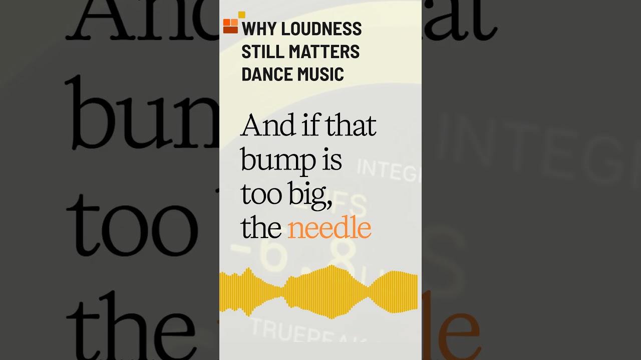 Why vinyl records PHYSICALLY can't be loud 📀 