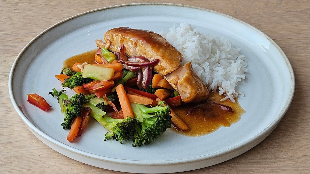 Laks teriyaki