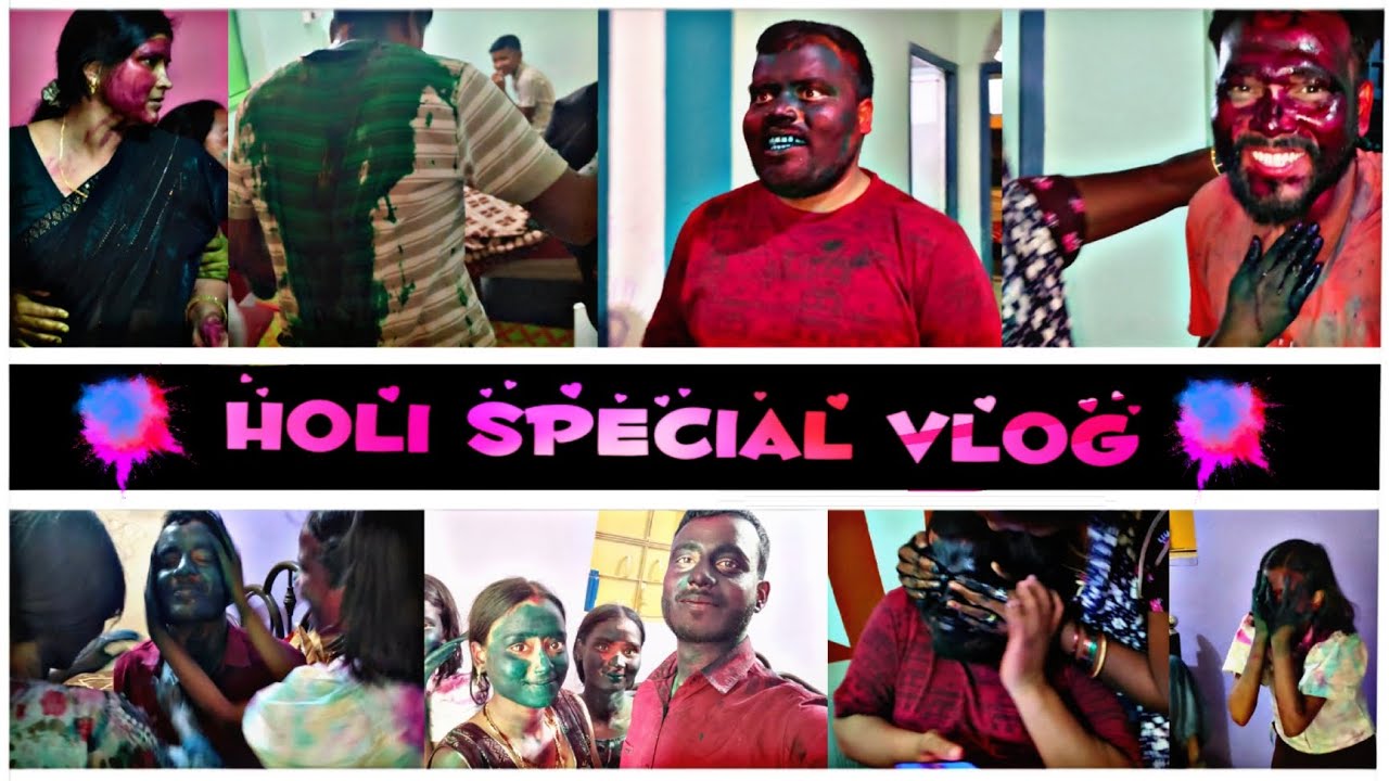 Holi special vlog 🙂/Varsha kondil vlogs/#holivibes #happyholi #youtbe