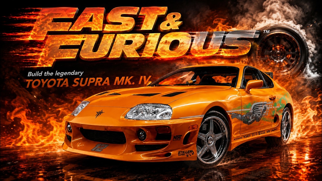 De Agostini - Toyota Supra MK. IV, 1:8, Issues 42.-44.