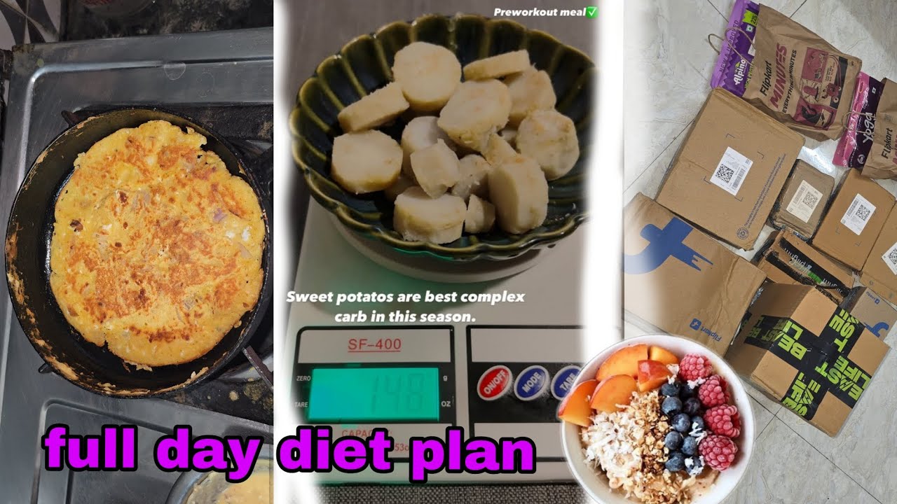 MY FULL DAY DIET PLAN ll BULKING DAY 17