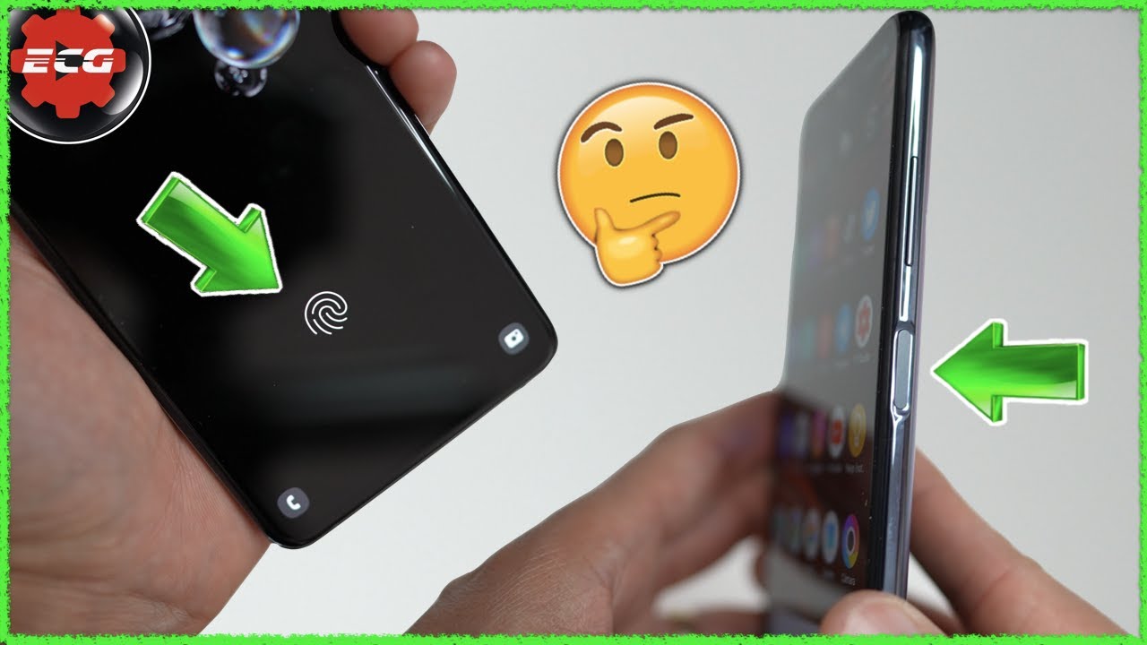 ¿Sensor de huella en pantalla o lateral?