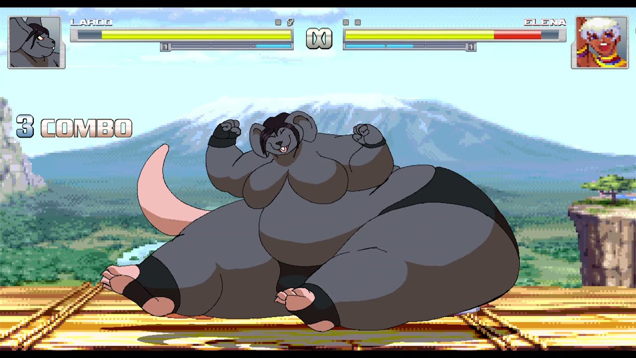 (M.U.G.E.N Request) Lardo Rat vs Elena