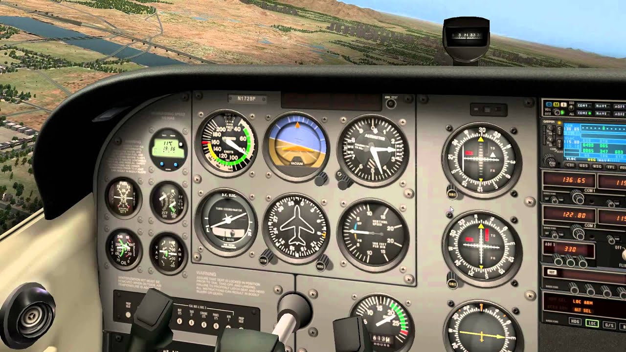 X-Plane 10 [HD] Tutorial für Anfänger - Teil 6: Funk, Autopilot, Intrumentenlandung (deutsch)