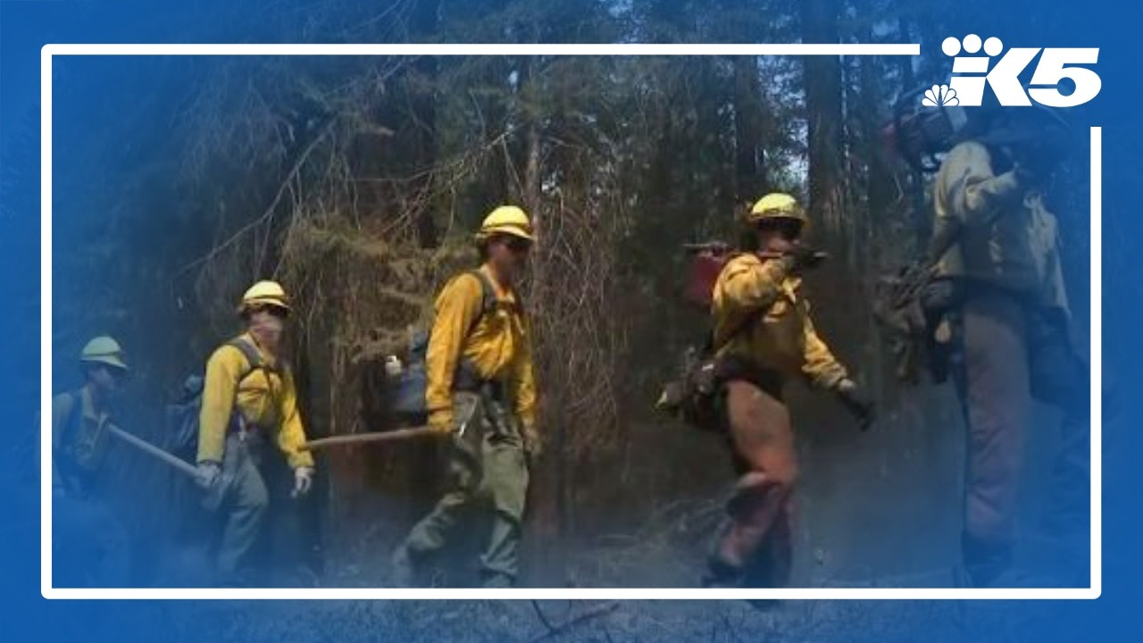 Nearly 1,900 personnel fighting Little Giant Fire