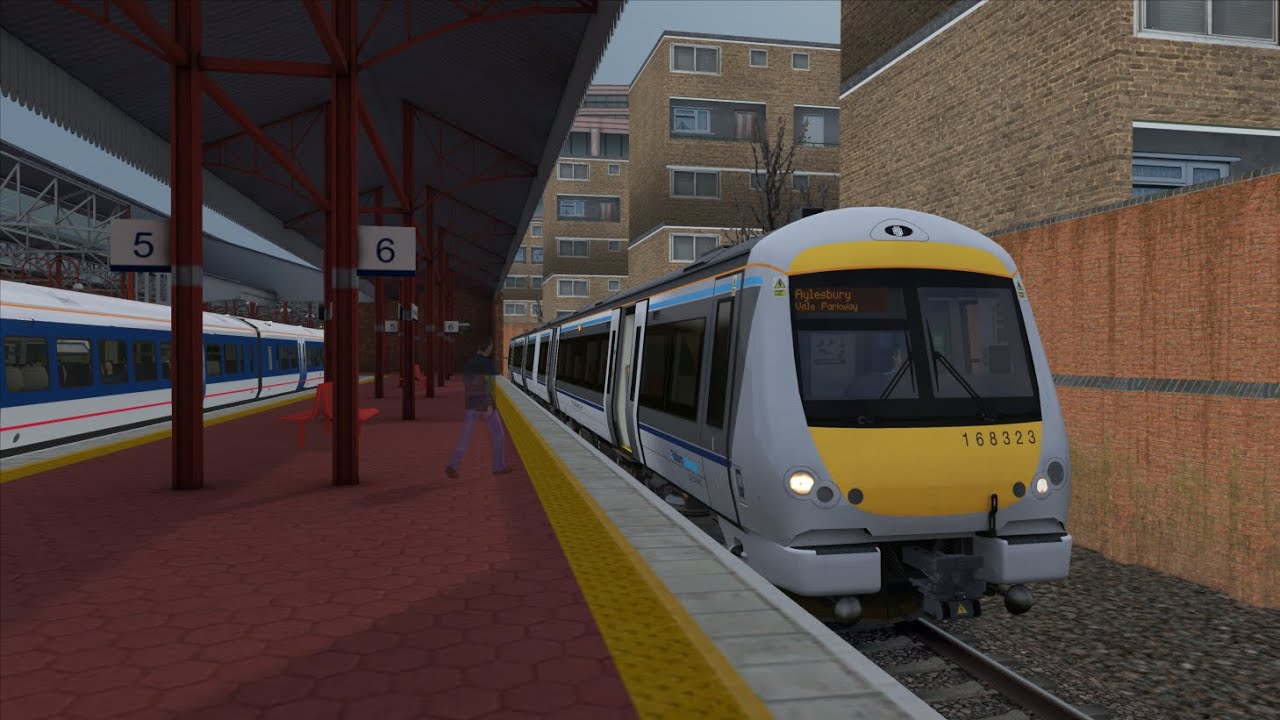 Train Simulator TSC2023 JT Chiltern 2V32 1257 London Marylebone to Aylesbury Vale Parkway AP168 4k