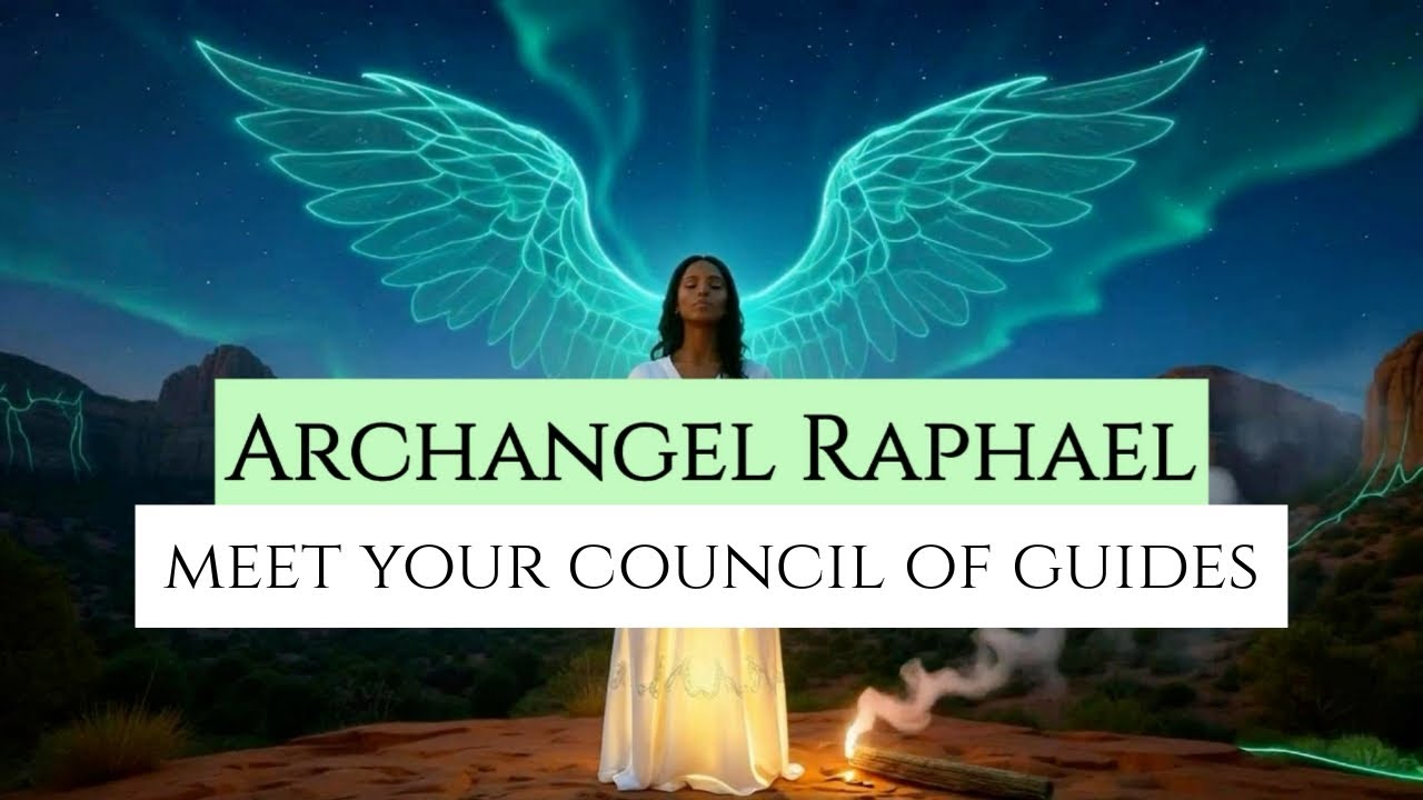 Archangel Raphael Guided Meditation: Meet your Council of Guides | New Moon in Virgo