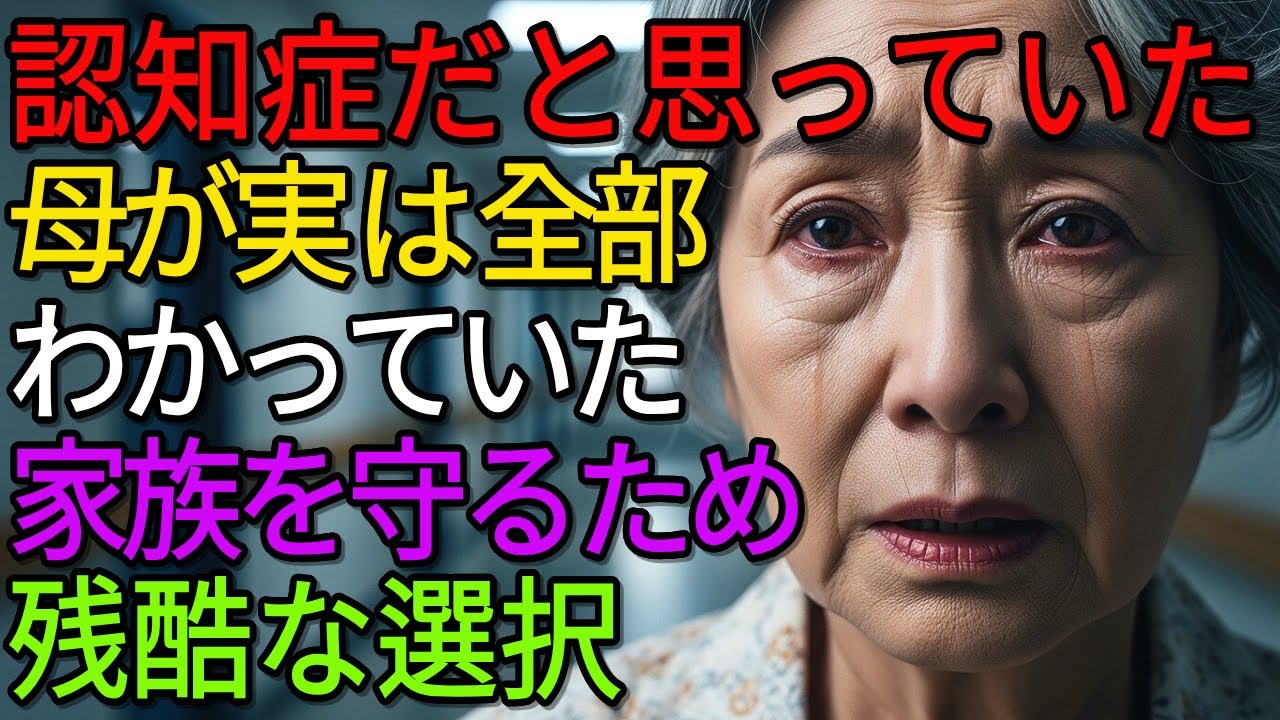 認知症だと思っていた母が、最後まで隠していた“たった一つの真実” | 実話 | オーディオブック | 物語