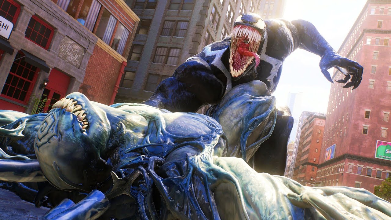 Venom Free Roaming Gameplay - Marvel's Spider-Man 2 (PS5)