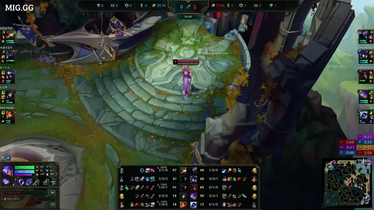 YUNARA VS JHIN ADC GAMEPLAY