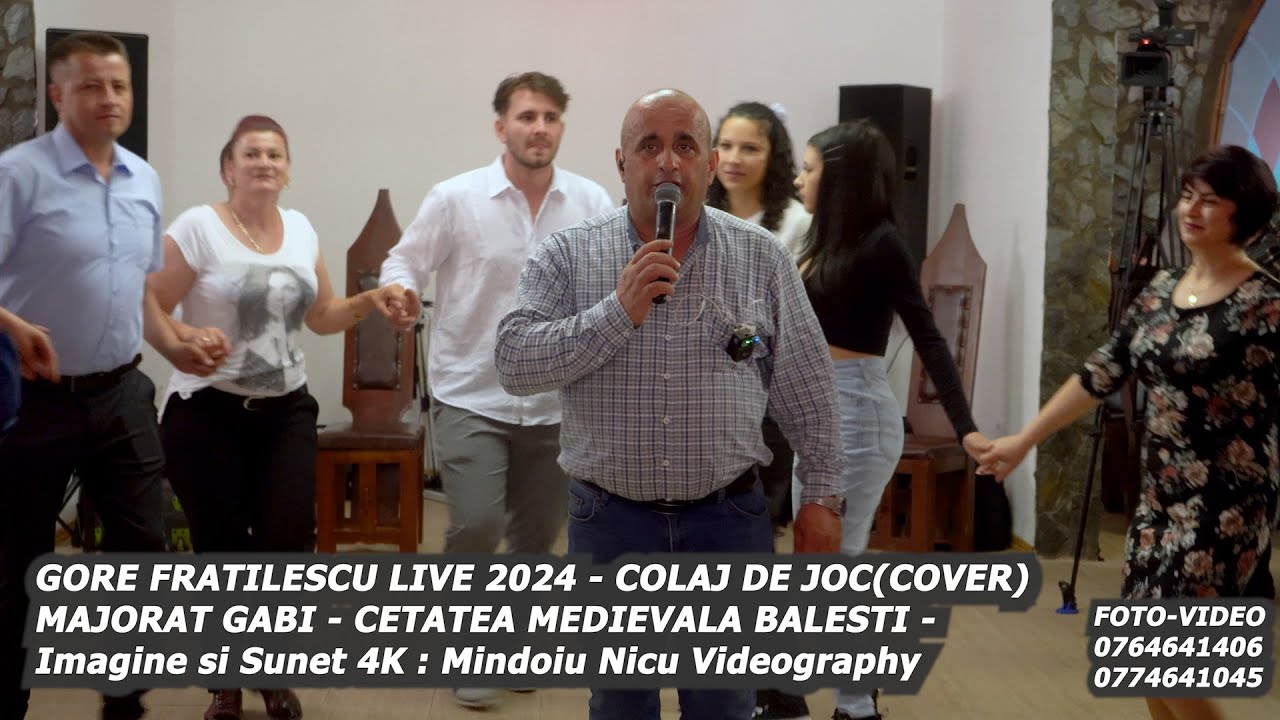 GORE FRATILESCU LIVE 2024 - MAJORAT GABI - COLAJ DE PETRECERE - HORE DE JOC SI VOIE BUNA(COVER)