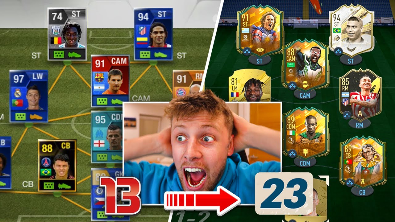 W2S BUILDS A 195 RATED FUT DRAFT ON EVERY FIFA 13 - 23