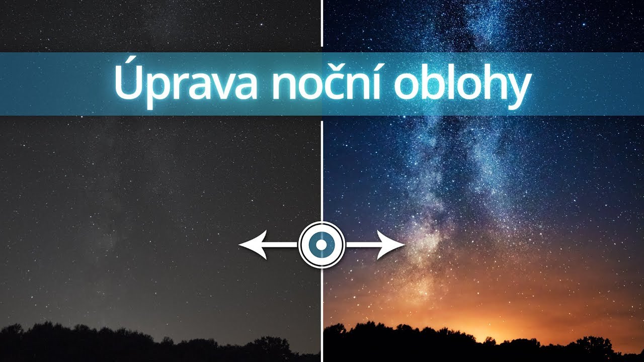 Úprava noční oblohy | Photoshopové Orgie