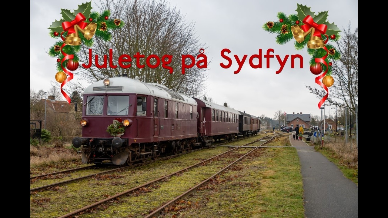 Juletog p&aring; Sydfyn &ndash; Veterantog, gl&oslash;gg og &aelig;bleskiver 🎄 🚂✨