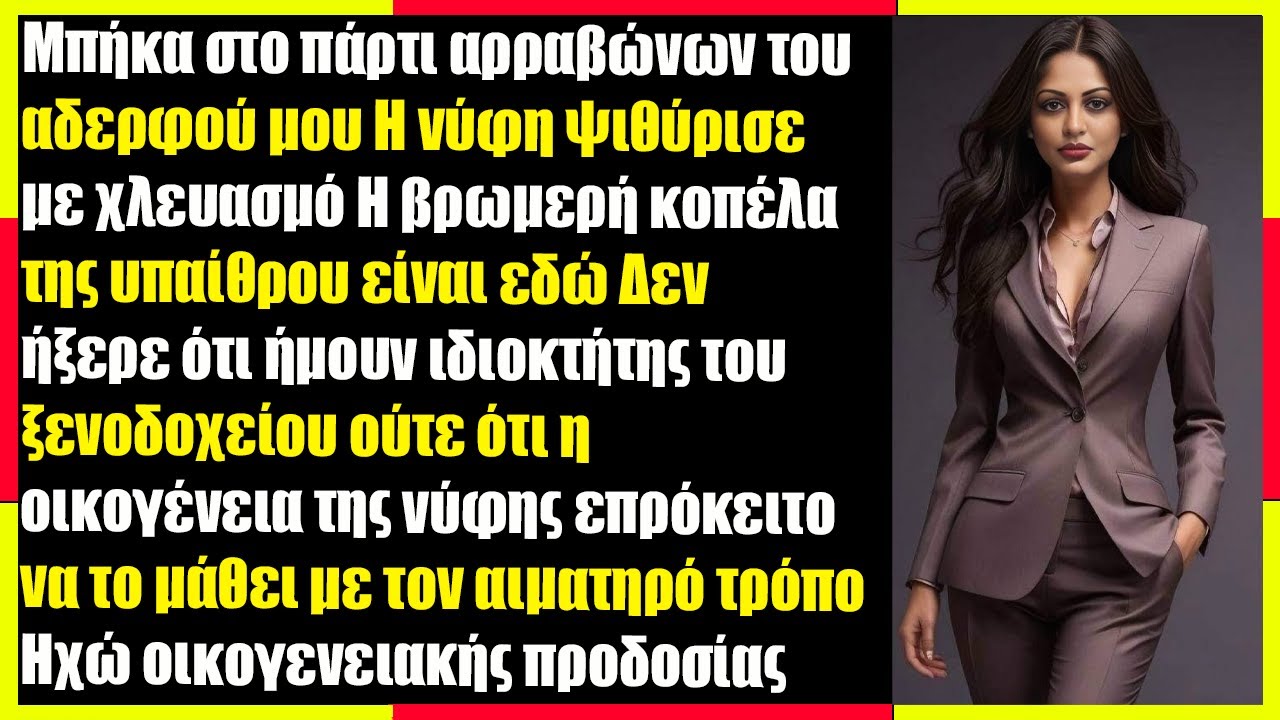 Με Κορόιδευαν στον Αρραβώνα του Αδελφού μου — Μετά Αποκάλυψα ότι Είμαι το Αφεντικό τους…