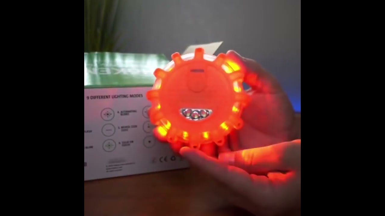 Led Road Flares Flashing Warning Light
