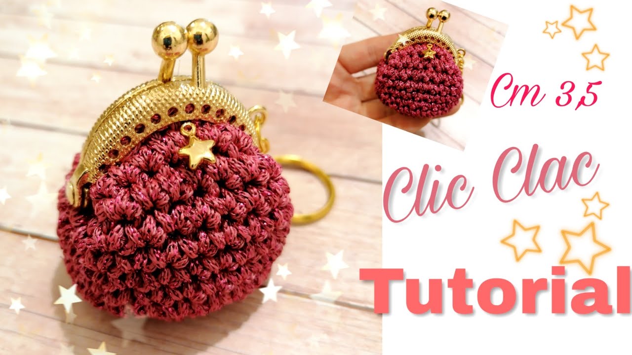 Tutorial mini clic clac - portachiave - uncinetto
