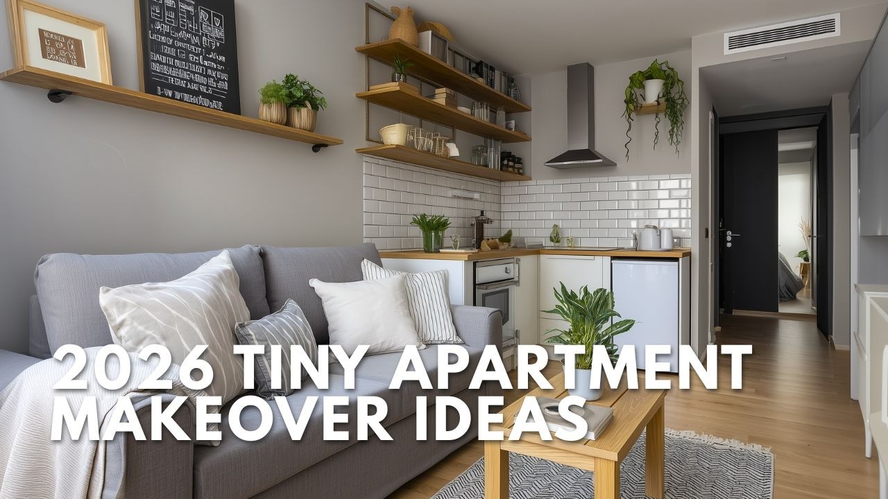 2026 Tiny Apartment Decor & Makeover Ideas to Maximize Every Inch