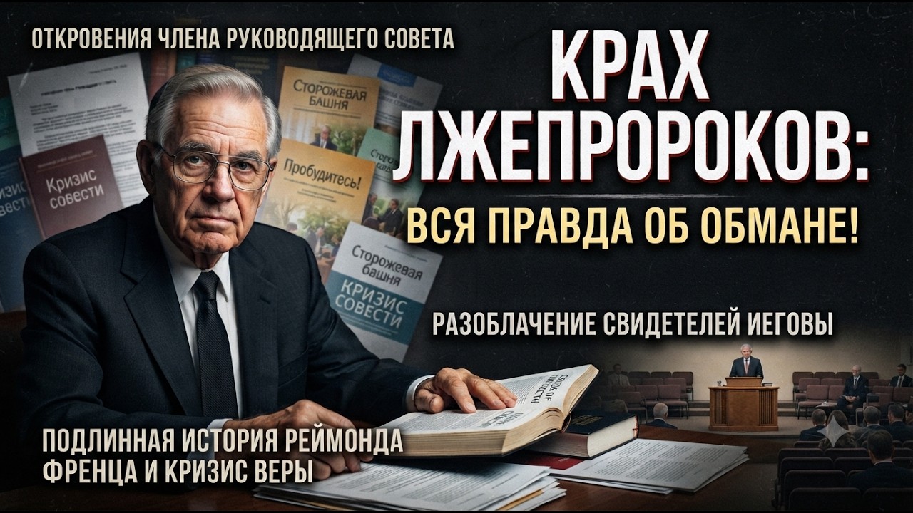 Разоблачение лжепророчеств Сторожевой башни &bull; &laquo;Кризис совести&raquo; Реймонд Френц &mdash; Часть 12