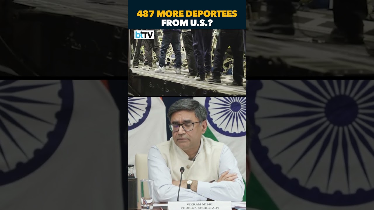 External Affairs Ministry Says 487 Indians On Deportation List In U.S.