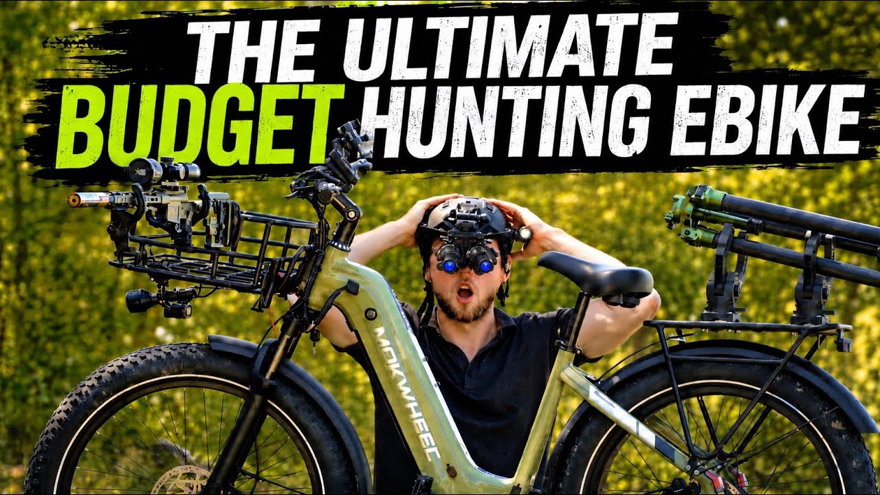 Is This the ULTIMATE Budget Hunting eBike? Mokwheel Basalt ST 2.0 + Vevor 275lb eBike Trailer