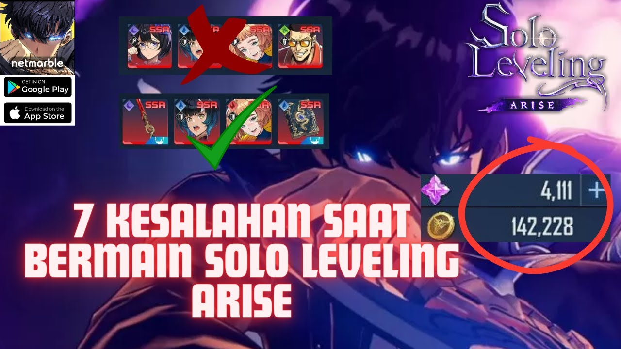 7 Kesalahan Pemula!! Jangan Lakukan Ini - Solo Leveling Arise