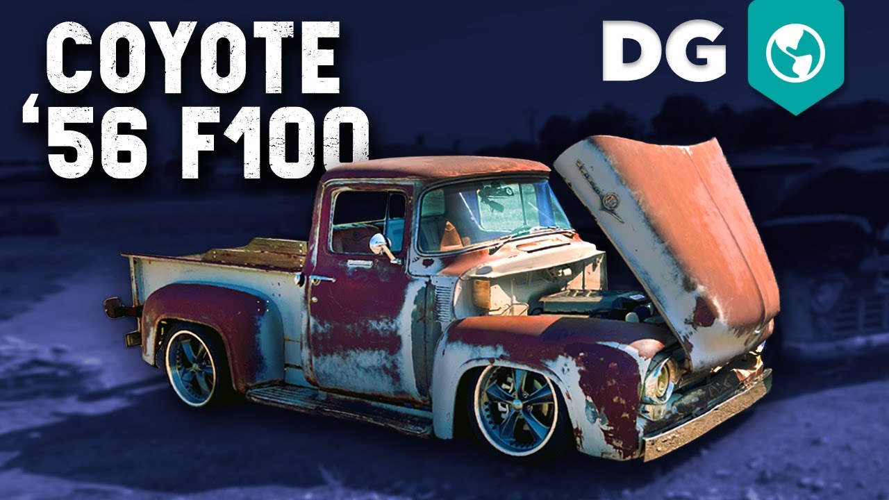 5.0 Coyote, замененный на Ford F100 1956 года, едет как сон!